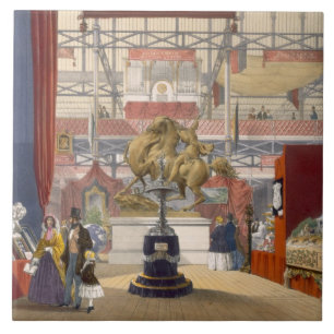 Ansicht des Zollyverein Musikinstrumentstands Fliese