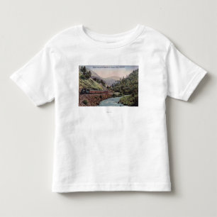 Ansicht des Zugs Yosemite-Tal kommend Kleinkind T-shirt