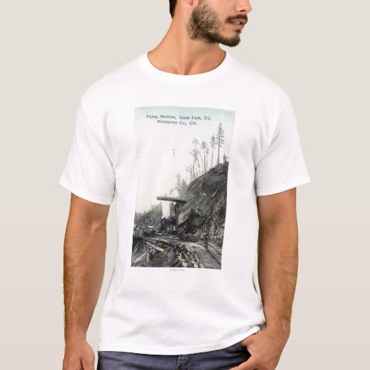 Ansicht des zusammenpassenden Fliegens, T-Shirt (Vorderseite)