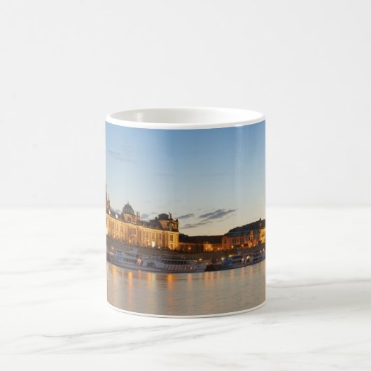 Ansicht Dresdens Elbe Kaffeetasse (Mittel)
