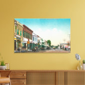 Ansicht East StreetHealdsburg, CA Leinwanddruck (Insitu (Wohnzimmer))