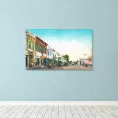 Ansicht East StreetHealdsburg, CA Leinwanddruck (Insitu (Holzboden))