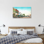 Ansicht East StreetHealdsburg, CA Leinwanddruck (Insitu (Schlafzimmer))