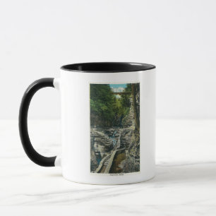 Ansicht einer Hängebrücke Tasse