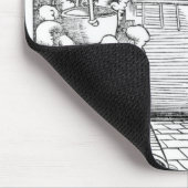 Ansicht einer Küche des 16. Jahrhundertsmit Koch Mousepad (Ecke)