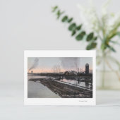 Ansicht einer Lumbermühle Postkarte (Stehend Vorderseite)
