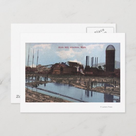 Ansicht einer Sandmühle Postkarte (Vorne/Hinten)