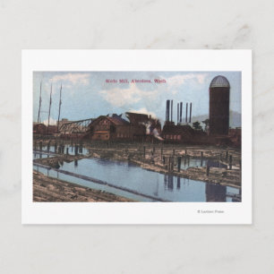 Ansicht einer Sandmühle Postkarte