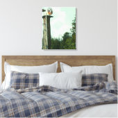 Ansicht einer Sequoia Wind MillEureka, CA Leinwanddruck (Insitu (Schlafzimmer))