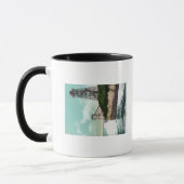 Ansicht einer Wave MotorSanta Cruz, CA Tasse (Links)