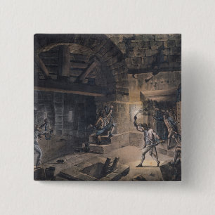 Ansicht einer Zelle in der Bastille Button