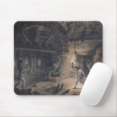 Ansicht einer Zelle in der Bastille Mousepad (Mit Mouse)