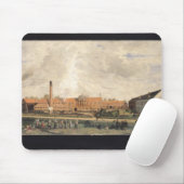 Ansicht einer Zuckerfabrik Mousepad (Mit Mouse)