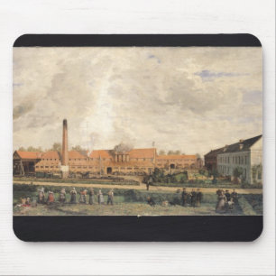 Ansicht einer Zuckerfabrik Mousepad