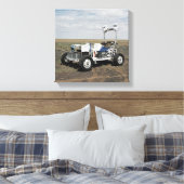 Ansicht eines 1-G-Langstreckenfahrzeugs Leinwanddruck (Insitu (Schlafzimmer))