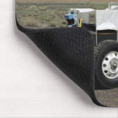 Ansicht eines 1-G-Langstreckenfahrzeugs Mousepad (Ecke)