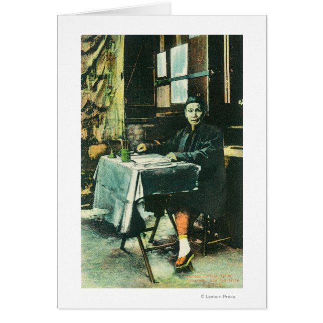 Ansicht eines chinesischen Fortune Tellers (Vorne)