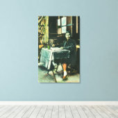 Ansicht eines chinesischen Fortune Tellers Leinwanddruck (Insitu (Holzboden))