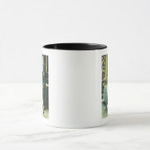 Ansicht eines chinesischen Fortune Tellers Tasse (Zentrum)