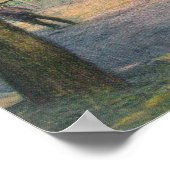 Ansicht eines Croquet GameHarbin Springs, CA Poster (Ecke)