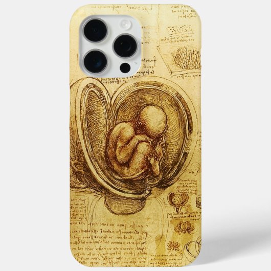 Ansicht eines Fetus in der Frau, Ob-Gyn Medical Case-Mate iPhone Hülle (Rückseite)