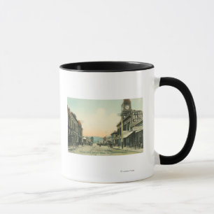 Ansicht eines Geschäfts StreetSan Luis Obispo, CA Tasse