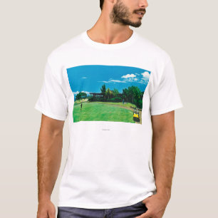 Ansicht eines Grüns am königlichen Kaanapali Gol T-Shirt