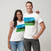 Ansicht eines Grüns am königlichen Kaanapali Golf T-Shirt (Unisex)