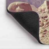 Ansicht eines kolossalen Kopfes und des Adlers Mousepad (Ecke)
