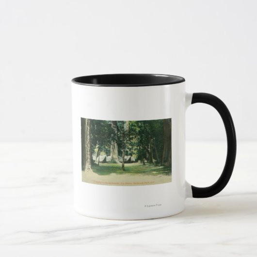 Ansicht eines Lagers im Redwood Tasse (Rechts)