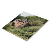 Ansicht eines Manorhauses (Foto) Fliese (Seite)