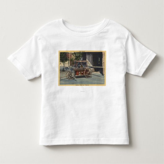Ansicht eines Motors "alten Papeetes" Kleinkind T-shirt (Vorderseite)