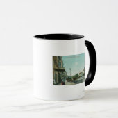 Ansicht eines Street ScenePacific Grove, CA Tasse (VorderseiteRechts)