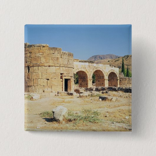 Ansicht eines Triumphbogens Button (Vorderseite)