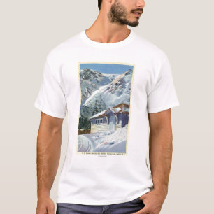 Ansicht eines US-Forstdienst-Ski-Schutz T-Shirt