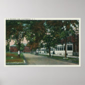 Ansicht eines US-Militärlagers Poster (Vorne)