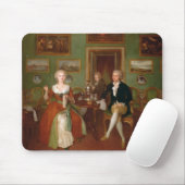 Ansicht eines zeichnenden Raumes, 1780 Mousepad (Mit Mouse)