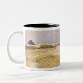 Ansicht Georges Pierre Seurat | des Forts Samson, Zweifarbige Tasse (Links)
