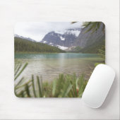 Ansicht hinter Kiefernniederlassungen zum Mousepad (Mit Mouse)