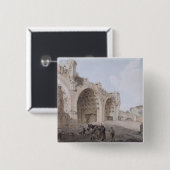 Ansicht in das römische Forum (der Tempel des Button (Vorne & Hinten)