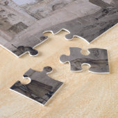Ansicht in das römische Forum (der Tempel des Puzzle (Seite)