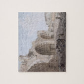 Ansicht in das römische Forum (der Tempel des Puzzle (Vertikal)