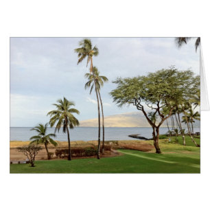 Ansicht in Richtung zu Maalaea Bucht von Kihei,