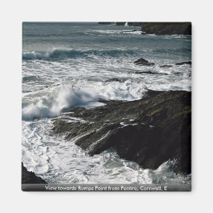 Ansicht in Richtung zum Hinterteil-Punkt von Magnet