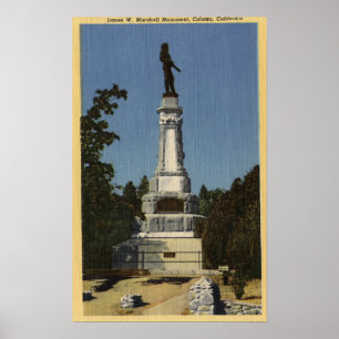 Ansicht James W. Marshall Monument # 2 Poster