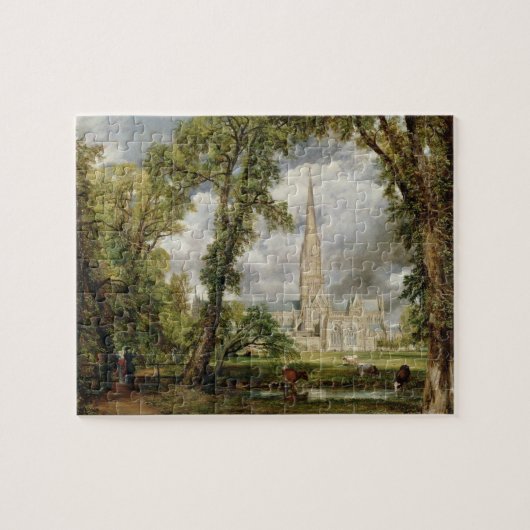 Ansicht John Constables | von Salisbury-Kathedrale Puzzle (Horizontal)