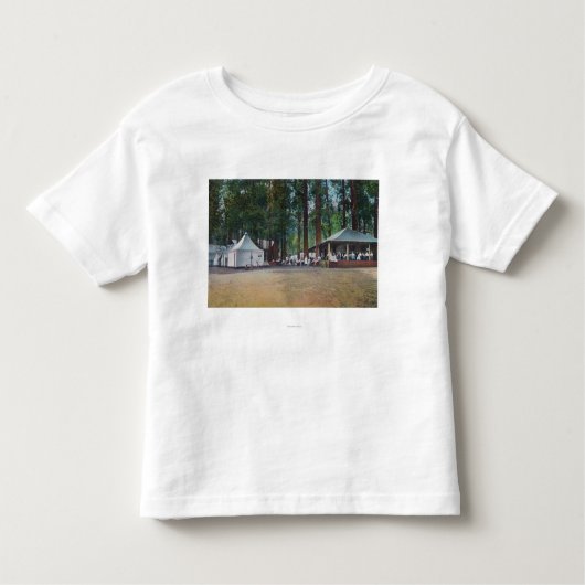 Ansicht Lager CurryYosemite Nationalparks, CA Kleinkind T-shirt (Vorderseite)