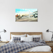 Ansicht Main StreetBishop, CA Leinwanddruck (Insitu (Schlafzimmer))