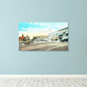 Ansicht Main StreetBishop, CA Leinwanddruck (Insitu (Holzboden))