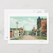 Ansicht Main StreetRoseburg, OR Postkarte (Vorne/Hinten)